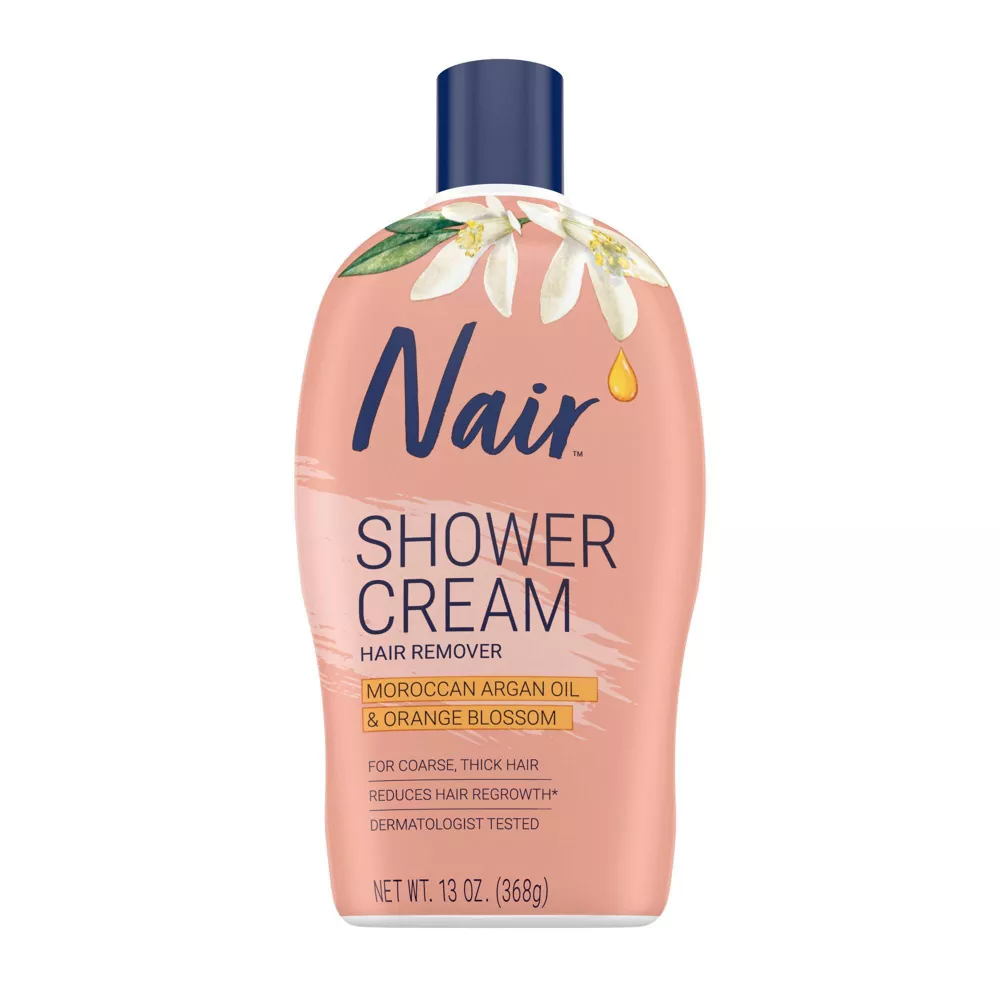 Nair Shower Power Moroccan Cream Max Hair Remover, 13 oz